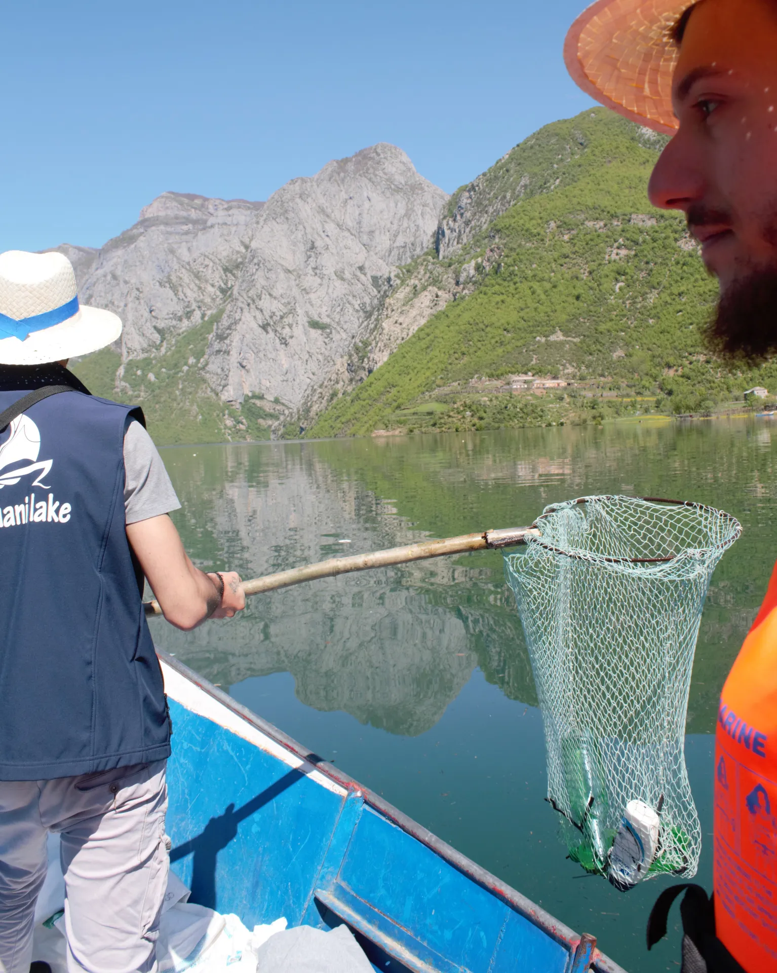 Crystal clear waters protected by sustainable tourism practices.